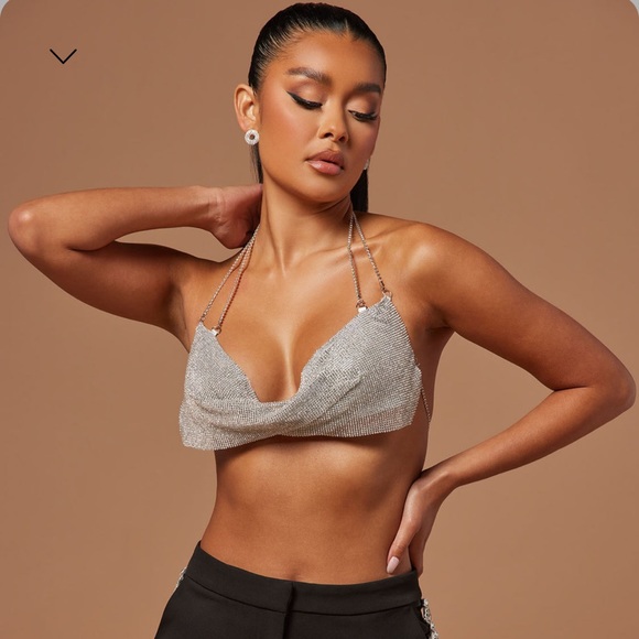 Chainmail bralette great for concerts, festivals, or just to turn heads! - Picture 4 of 4